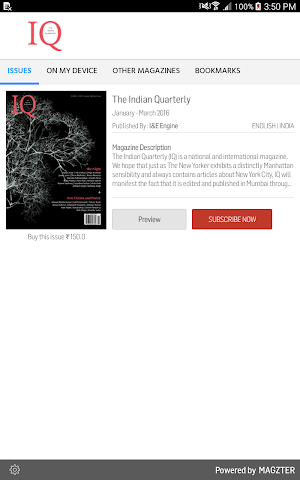 The Indian Quarterly Screenshot 0