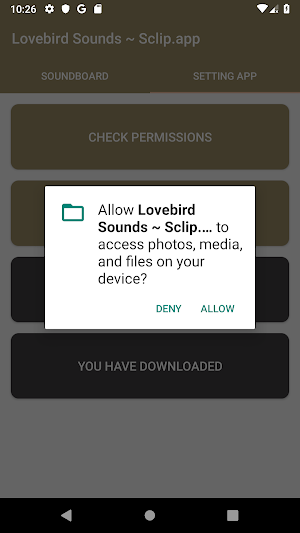 Lovebird Sound Collections ~ Sclip.app Screenshot 2