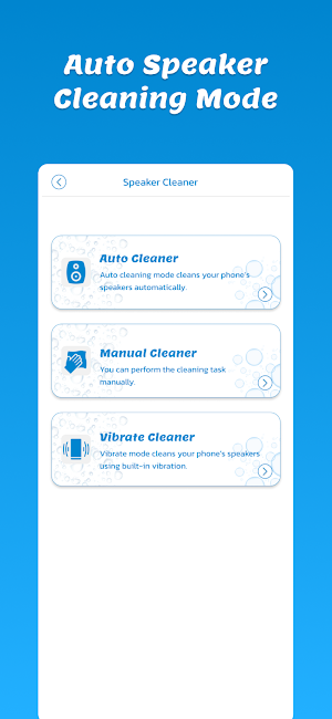 Mobile Speaker Cleaner Screenshot 0