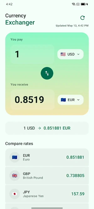 Currency Wave Link Screenshot 0
