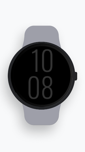 D Minimal WatchFace Screenshot 1