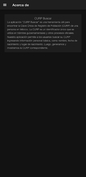 Curp Buscar Screenshot 3