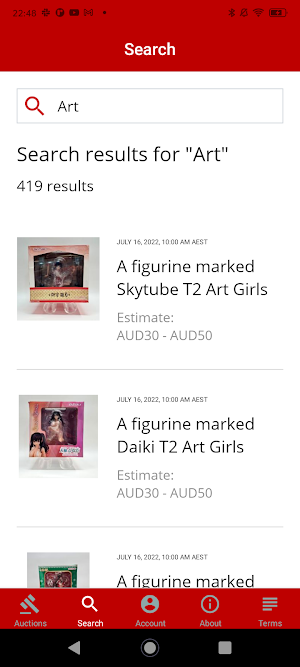 Theodore Bruce Live Bidding Screenshot 3