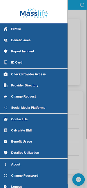 Masslife Mobile Screenshot 1