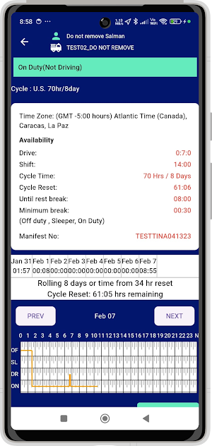 Orion eLog NGL Screenshot 1