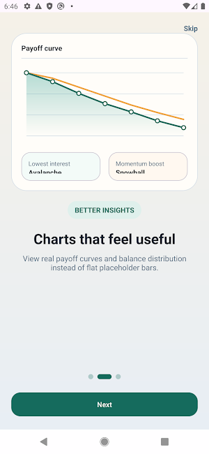 Debt Compass: Payoff Planner Screenshot 1