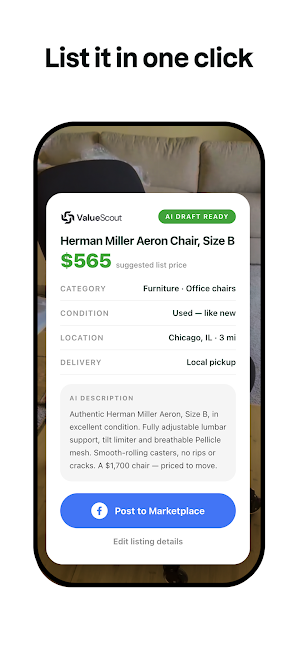 Value Scout - AI Value Scanner Screenshot 3