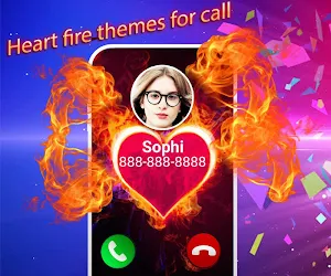 Call Screen Theme-Color Call and Color Call Flash Screenshot 2