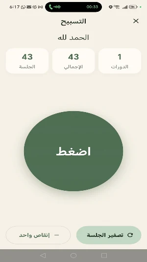 Tasbeeh Pro Screenshot 1