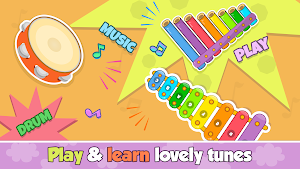 Bebi piano, drums, xylophone.. Screenshot 1