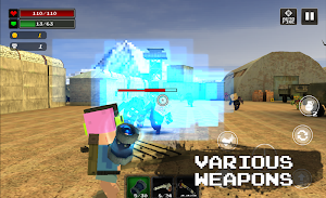 Pixel Z Hunter2 3D - World Battle Survival TPS Screenshot 1