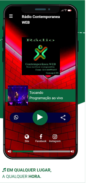 Rádio Contemporanea Web Screenshot 2