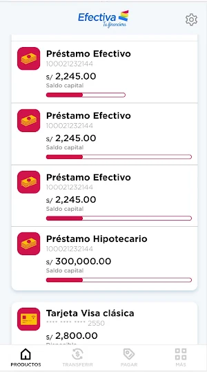 Efectiva Tu Financiera Screenshot 3