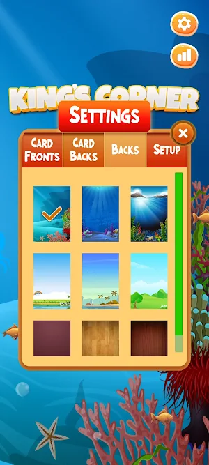 King's Corner Solitaire Game Screenshot 3