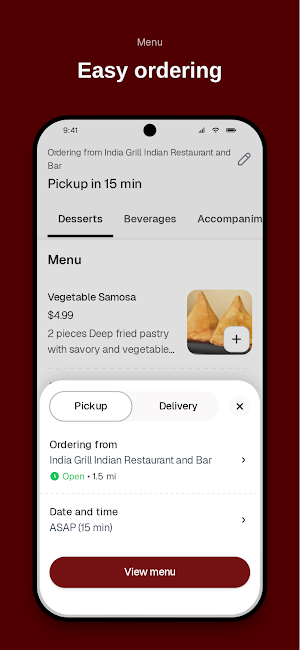 India Grill of Arlington Screenshot 2