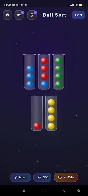 Ball Sort Puzzle Screenshot 2
