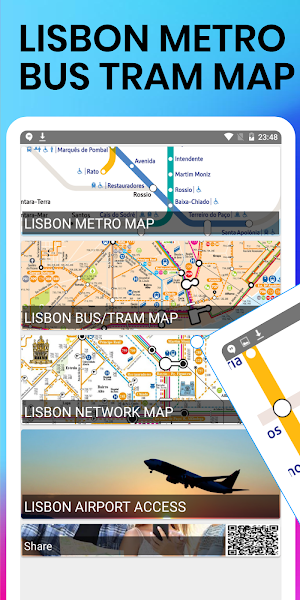 Lisbon Metro Guide and Subway Route Offline Screenshot 0