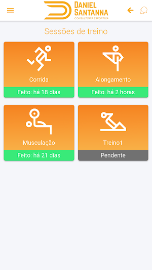 Daniel Santanna Consultoria Esportiva Screenshot 2