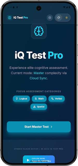iQ Test Pro Offline Edition Screenshot 0