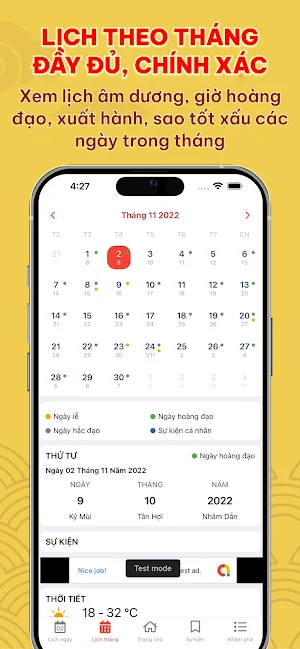 Lịch Vạn Niên & Lịch Âm 2023 Screenshot 2