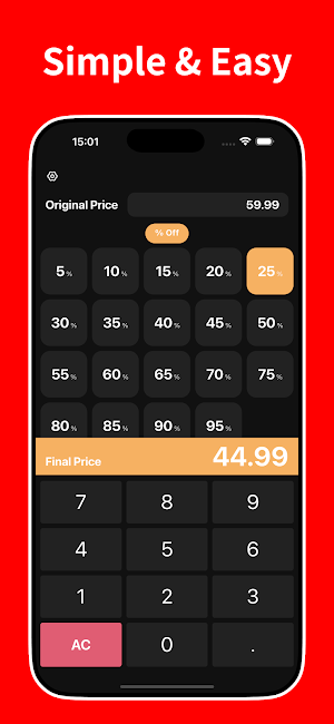 Discount Calculator:Save Money Screenshot 2