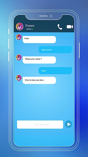 Pomny Digital Circus calling Screenshot 3
