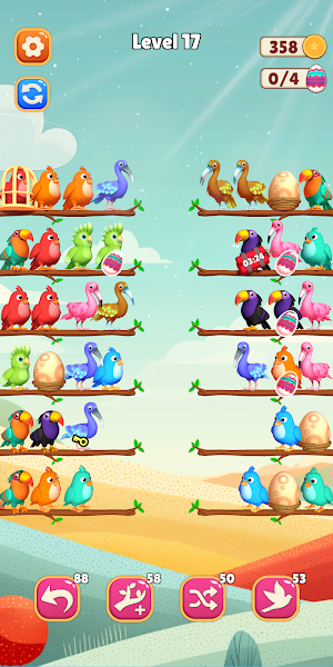 Feather Sort 3D Screenshot 3