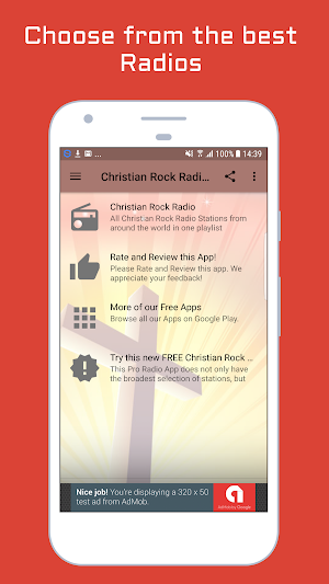 Christian Rock Radio Stations Screenshot 0