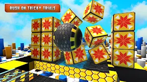 Gyrosphere Ball Balancer 3D: Rolling Ball Trials Screenshot 1