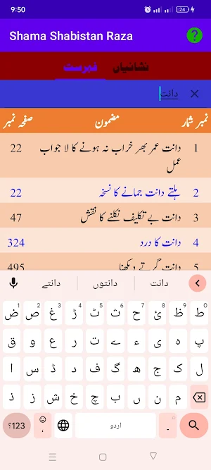 Shama Shabistan Raza Screenshot 0