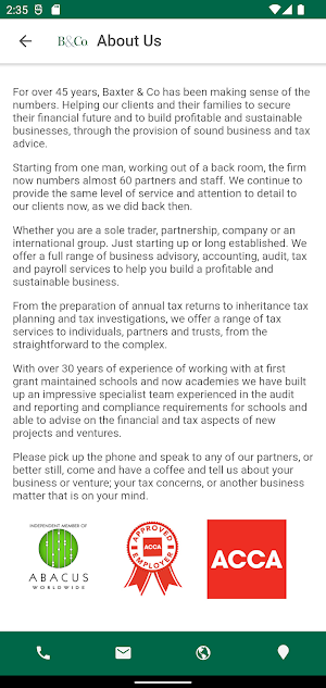 Baxter & Co. Screenshot 1