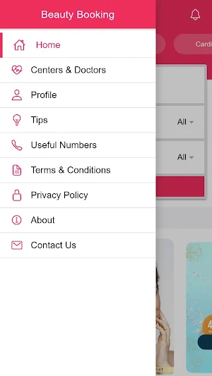 Beauty Booking Screenshot 1
