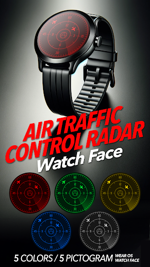 Air Traffic Control Watch Face Screenshot 1
