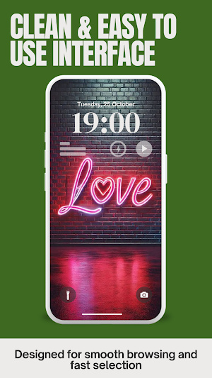 Neon Love Wallpaper 4K Screenshot 3