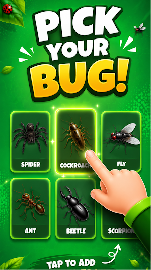 Bug Crawl: Funny Face Filters Screenshot 3