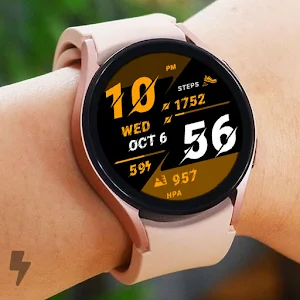 Sporty Watch Face 024 Screenshot 0