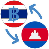 Thai baht to Cambodian riel / THB to KHR