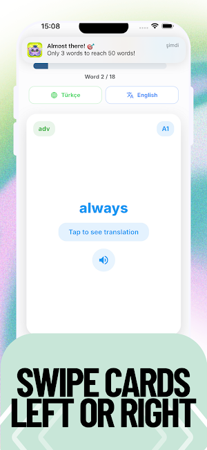 Daily Vocabulary Flashcards Screenshot 2