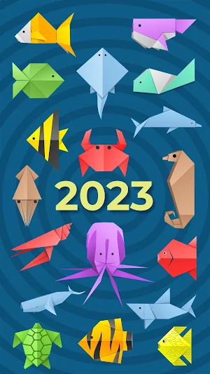 Origami Fish & Aquatic Animals Screenshot 0
