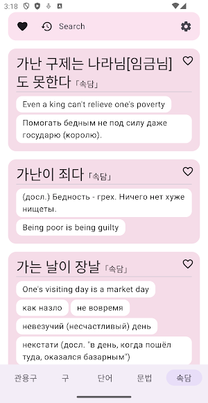 Korean Learners' Dictionary Screenshot 3