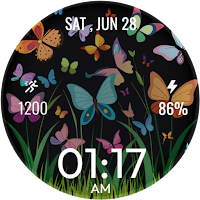 Cute Spring ButterflyWatchFace