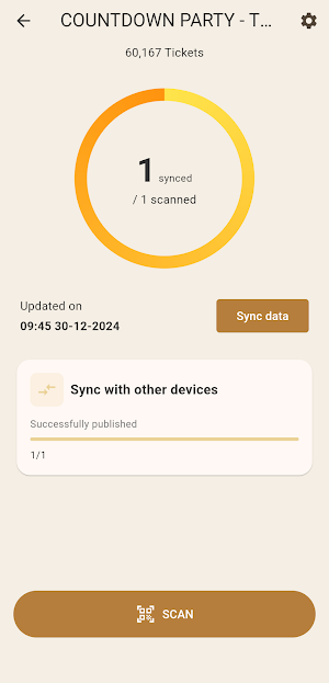 Masterise Check-in Screenshot 1