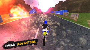 Bike Racing Stunt Shooter Game Screenshot 2