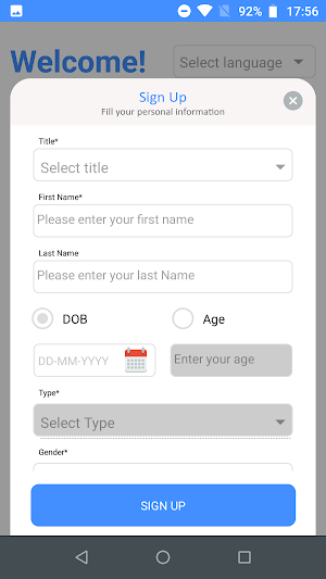 Ruban Patient Portal Screenshot 1