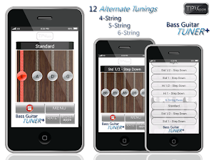 Bass Guitar Tunings Screenshot 0