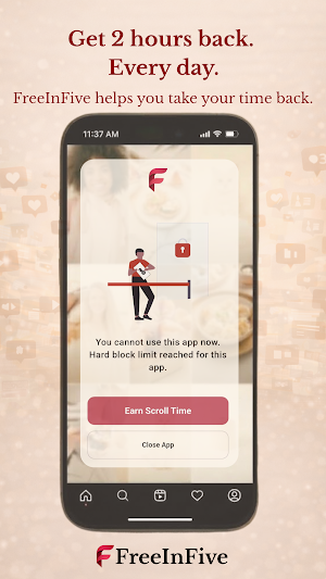 FreeInFive - AppBlocker Screenshot 0