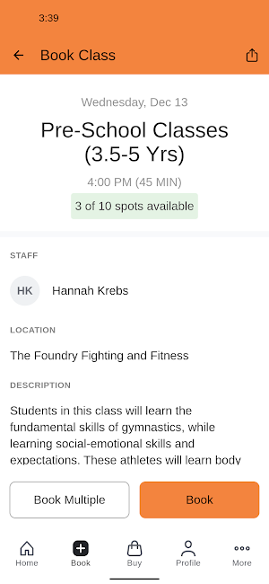 The Foundry Fighting & Fitness Screenshot 2