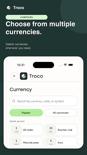 Troco Screenshot 3