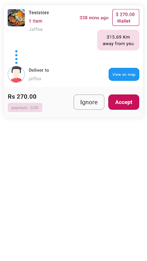 WeDeliver Courier Man Screenshot 2