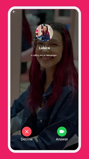 Luluca Video Call Simulator Screenshot 1